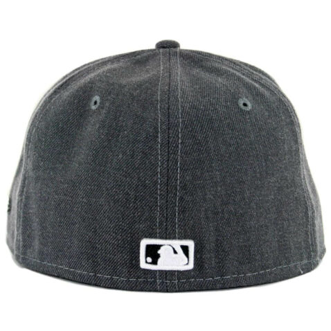 New Era 59Fifty San Diego Padres Heather Graphite Black Fitted Hat