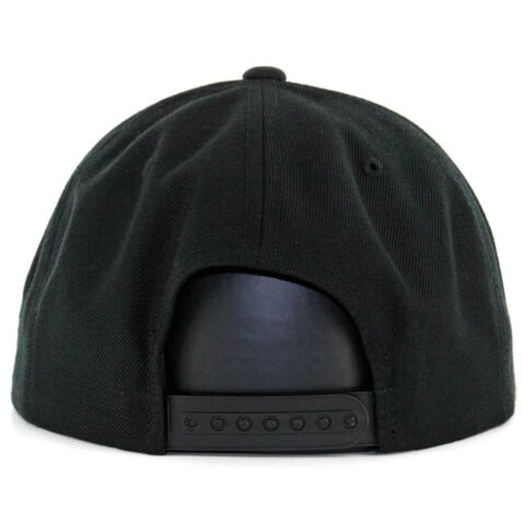 SSUR LA Bones Black Snapback Hat - Image 2