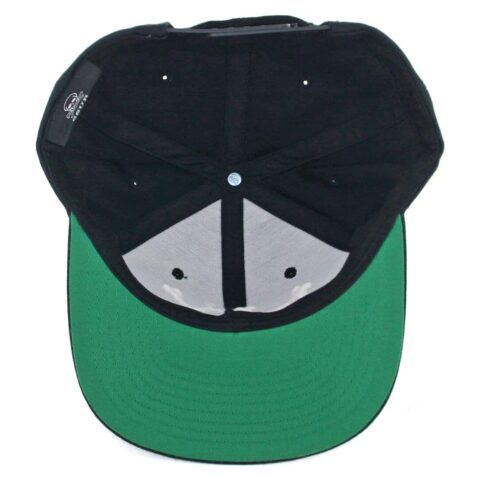 SSUR LA Bones Black Snapback Hat - Image 3