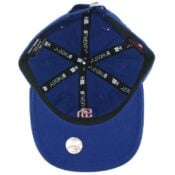 New Era 9Twenty San Diego Padres Micro Logo Royal Blue Red Dad Strapback Hat -Inside