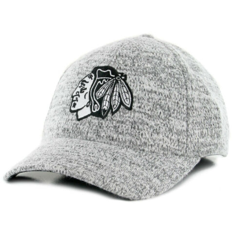 Mitchell & Ness Chicago Blackhawks Duster Grey Flexfit Hat
