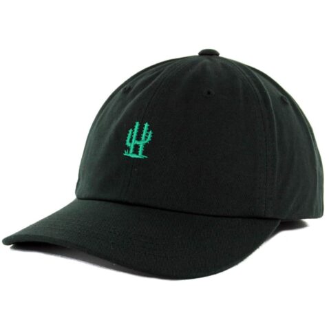 The Hundreds Amaryl Black Strapback Hat
