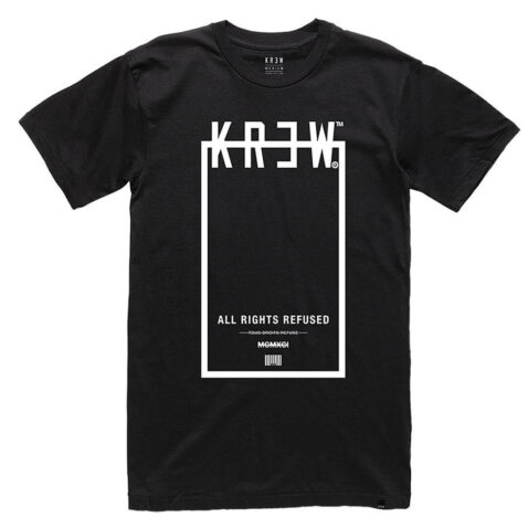 KR3W Squared Black T-Shirt