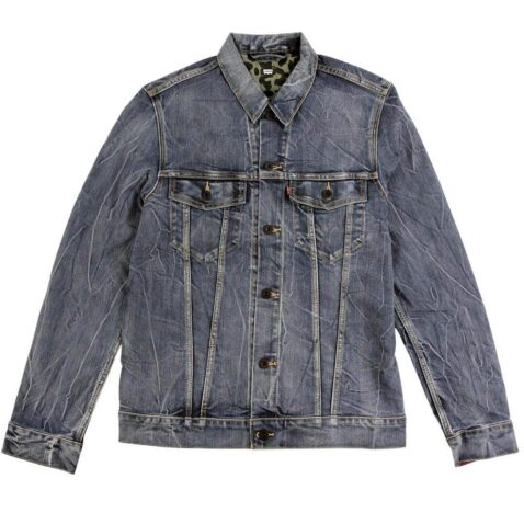 Levi's Skateboarding Trucker Denim Jacket Blue Battery