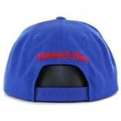 Mitchell & Ness San Diego Clippers Wool Solid 2 Royal Snapback Hat-Back