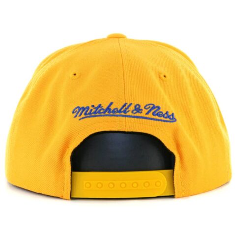 Mitchell & Ness San Francisco Golden State Warriors Wool Solid 2 Yellow Snapback Hat