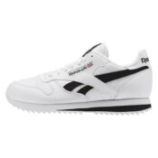 Reebok Classic Leather Ripple Low BP White Black Shoe-Side