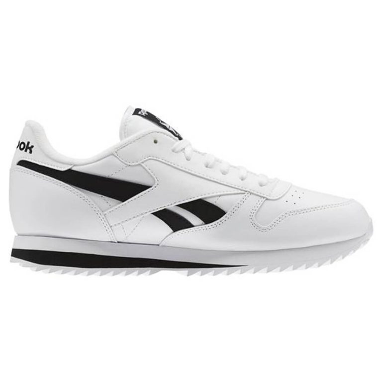 Reebok Classic Leather Ripple Low BP White Black Shoe