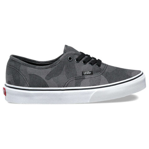 Vans Authentic Camo Jacquard Black True White Shoe