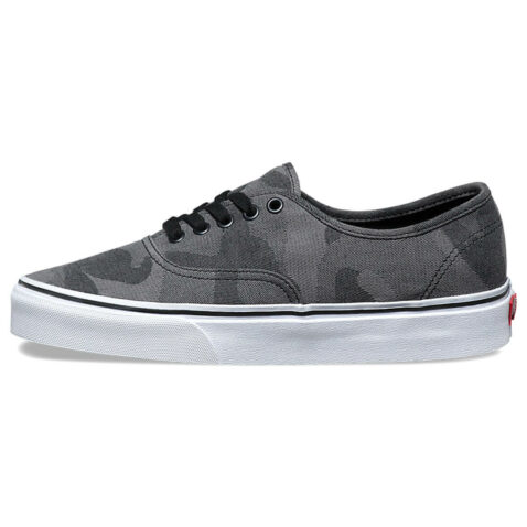 Vans Authentic Camo Jacquard Black True White Shoe