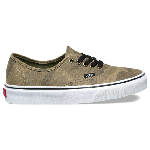 Vans Authentic Camo Jacquard Raven True White Shoe