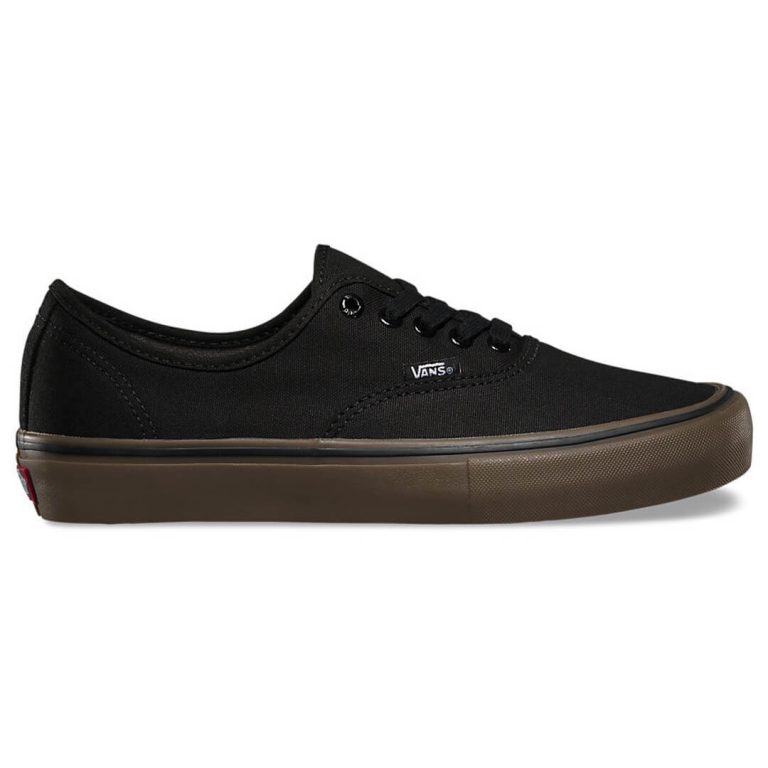Vans Authentic Pro Black Gum Shoe
