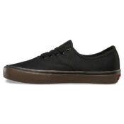 Vans Authentic Pro Black Gum Shoe-Side