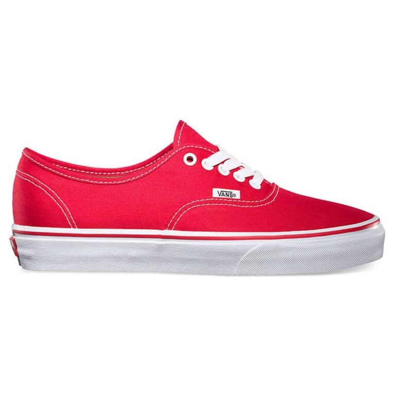 Vans Authentic Red Shoe