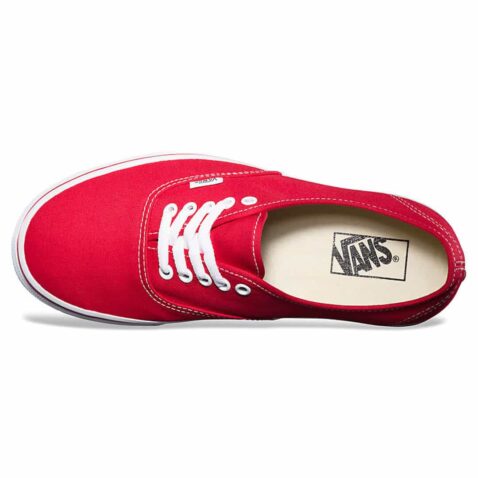 Vans Authentic Red Shoe