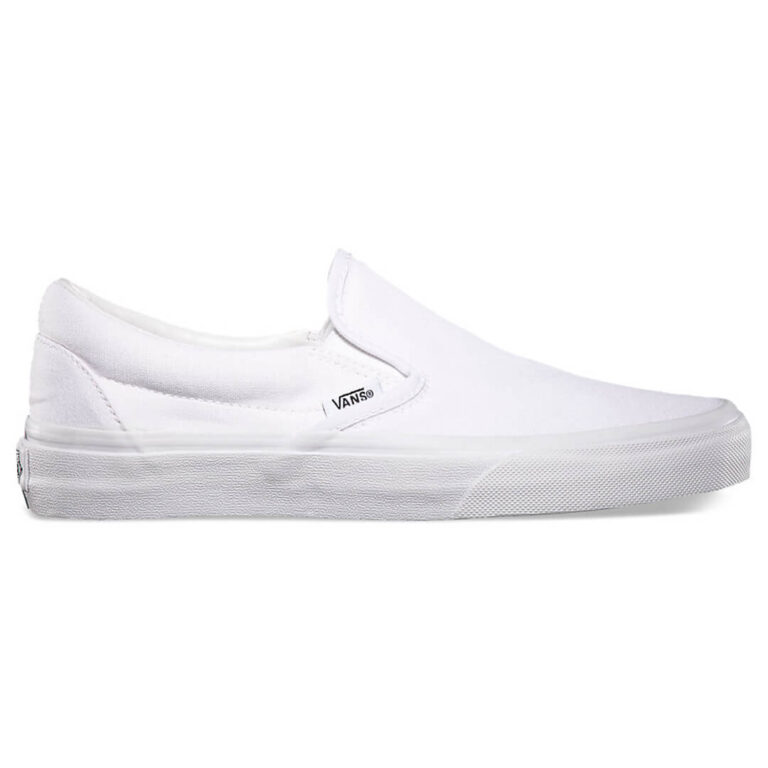 Vans Classic True White Slip-On Shoe