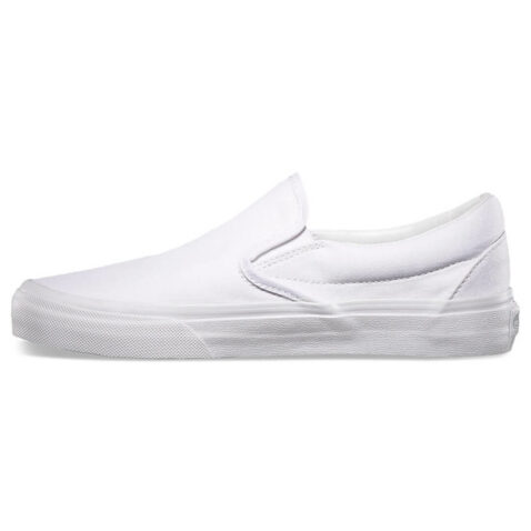 Vans Classic True White Slip-On Shoe