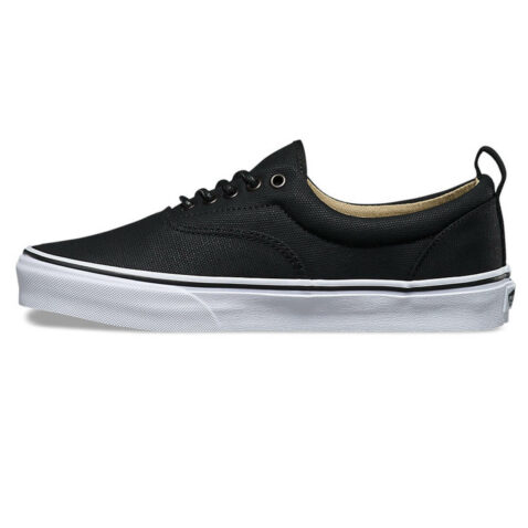 Vans Military Twill Era PT Black True White Shoe