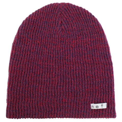 Neff Daily Heather Beanie Blue Red