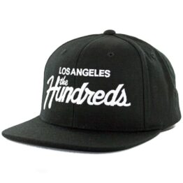 The Hundreds Forever Team Black Snapback Hat