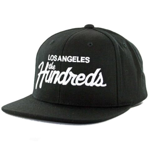 The Hundreds Forever Team Black Snapback Hat