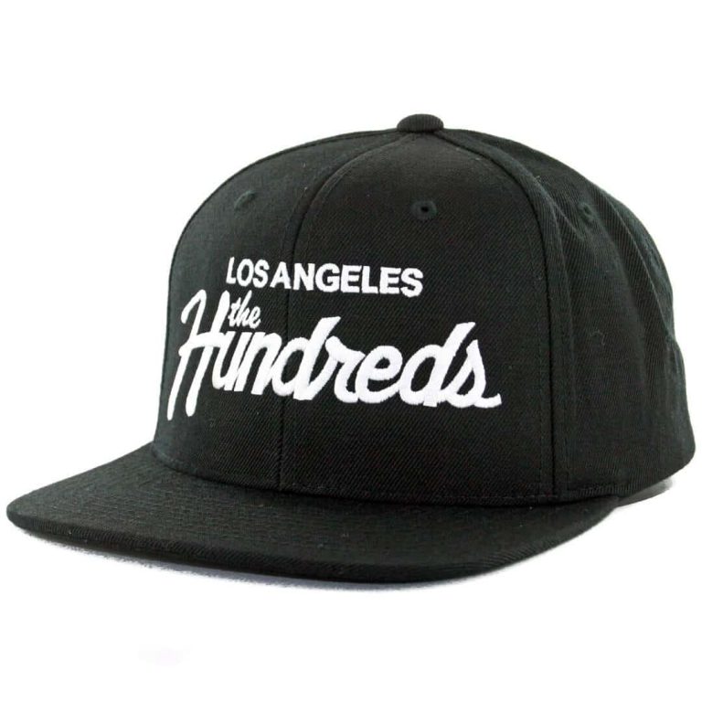 The Hundreds Forever Team Black Snapback Hat The Hundreds Forever Team Black Snapback Hat