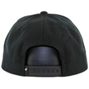 The Hundreds Forever Team Black Snapback Hat-Back