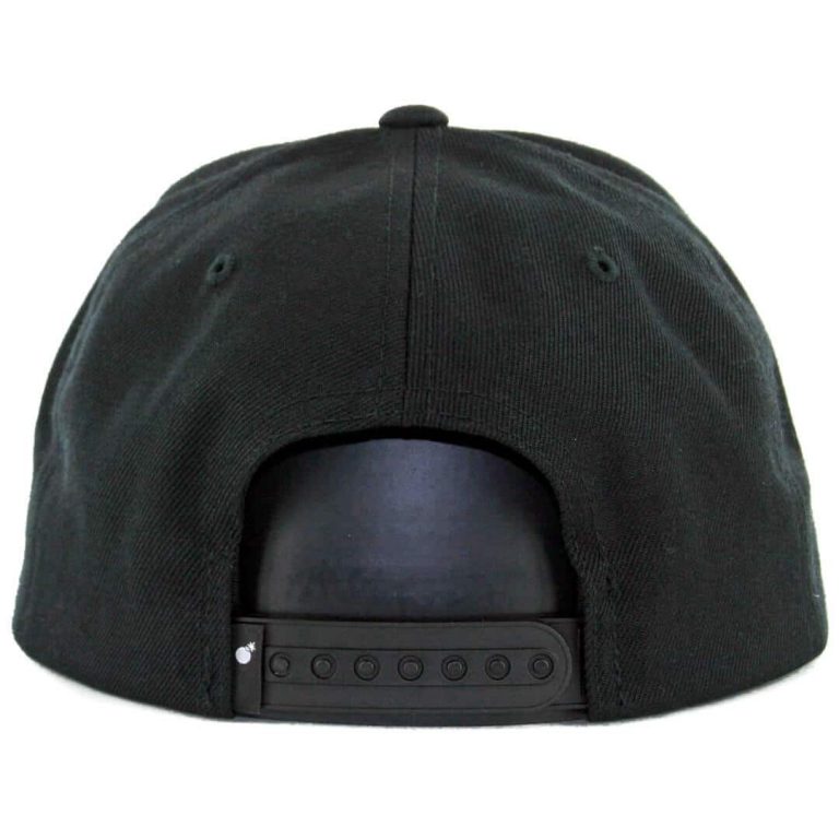 The Hundreds Forever Team Black Snapback Hat-Back The Hundreds Forever Team Black Snapback Hat-Back