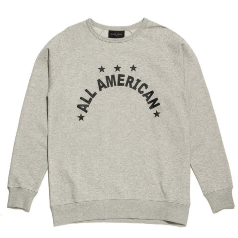 Black Scale All American Almond Crewneck Sweatshirt