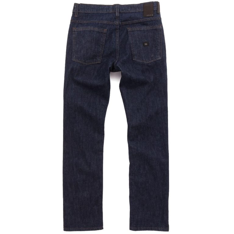 KR3W KSlim Denim Jeans Dark Blue-Back KR3W KSlim Denim Jeans Dark Blue-Back