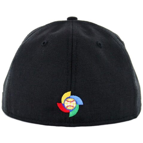 New Era 59Fifty Mexico World Baseball Classic 2017 NO FLAG Fitted Hat Black - Image 2