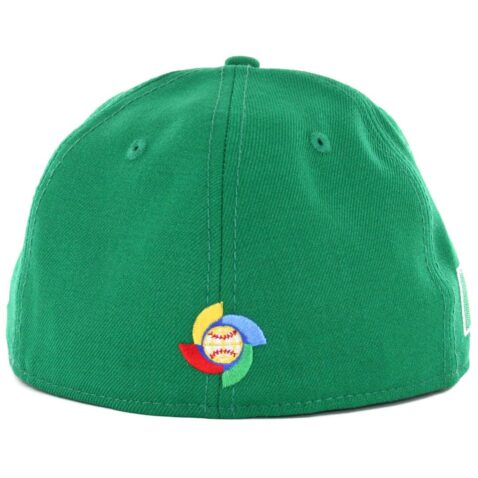 New Era 59Fifty Mexico World Baseball Classic 2017 Kelly Green Red Fitted Hat