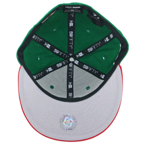New Era 59Fifty Mexico World Baseball Classic 2017 Kelly Green Red Fitted Hat
