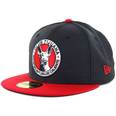 New Era 59Fifty Tijiana Xolos Official Black Red Fitted Hat