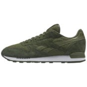Reebok CL Leather Clip Elements Shoe Moss Green Primal Green Canopy Green-Side