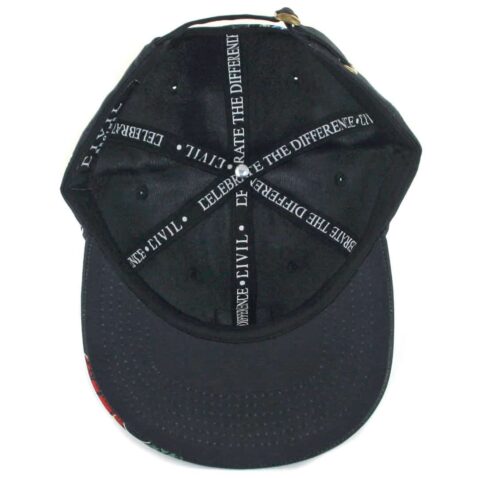 Civil Deployment Norm Core Strapback Hat Black