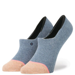 Stance Women's Plain Jane Super Invisible Socks Blue