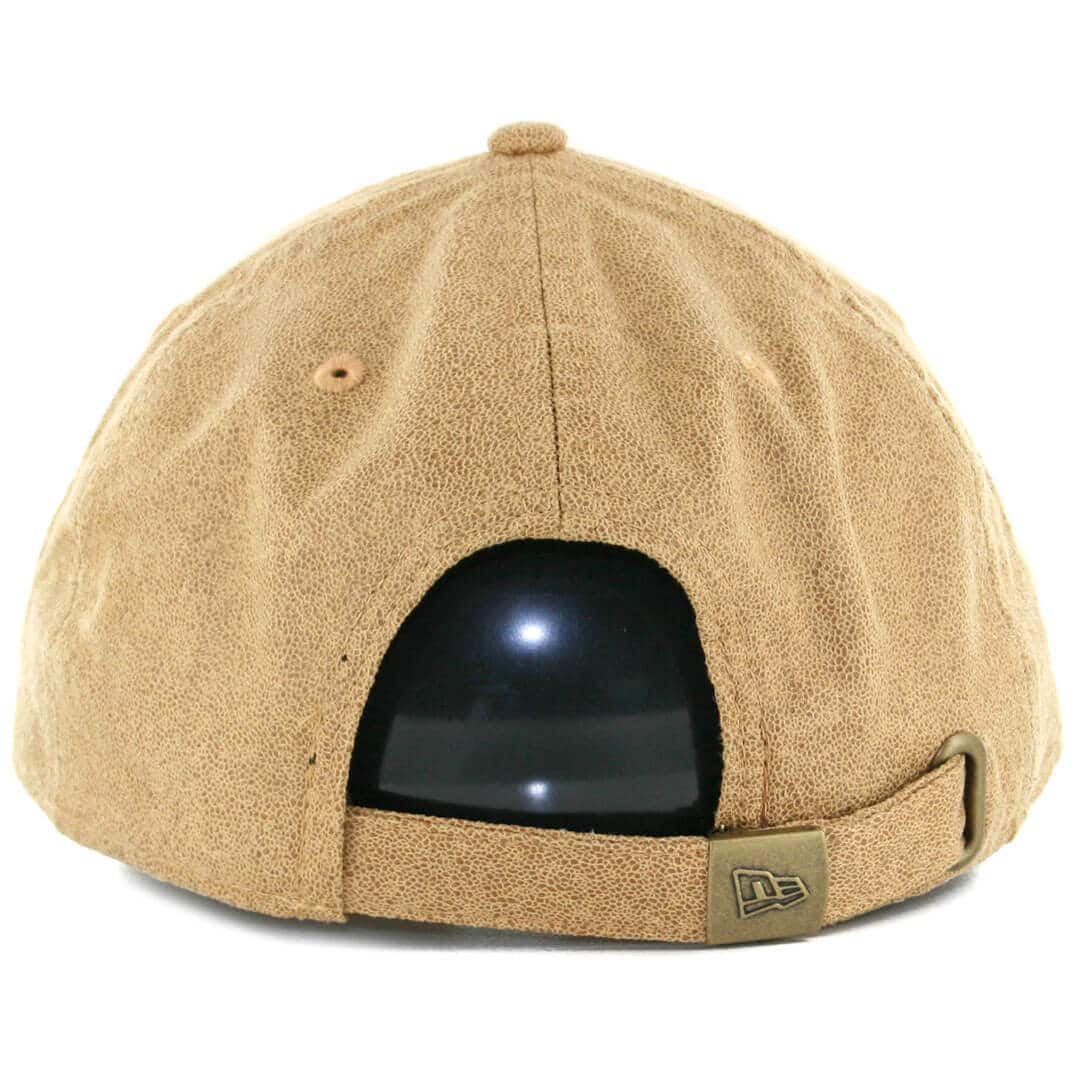 New Era x Billion Creation 9Twenty San Diego Padres Waxed Cotton Strapback Hat Khaki New Era x Billion Creation 9Twenty San Diego Padres Waxed Cotton Strapback Hat Khaki - Image 3