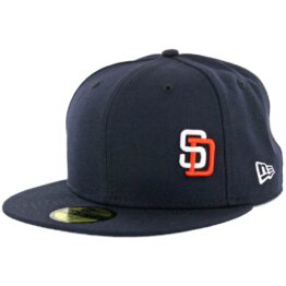 New Era 59Fifty San Diego Padres Tony Gwynn Flawless Fitted Hat Dark Navy
