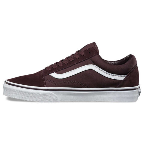 Vans Old Skool Shoe Iron Brown True White