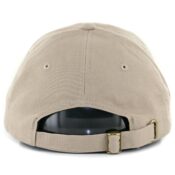 Civil Core Strapback Hat Dark Sand-Back