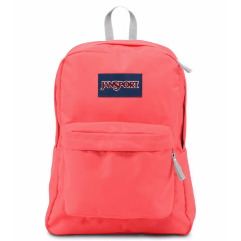 JanSport Superbreak Backpack Coral Sparkle