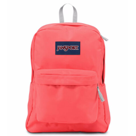 JanSport Superbreak Backpack Coral Sparkle