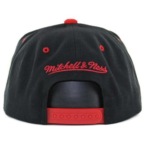 Mitchell & Ness Los Angeles Clippers Solid Velour Snapback Hat Black