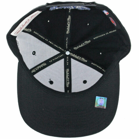 Mitchell & Ness New York Knicks Elements Snapback Hat Black