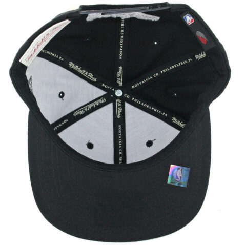 Mitchell & Ness Portland Trail Blazers Elements Snapback Hat Black
