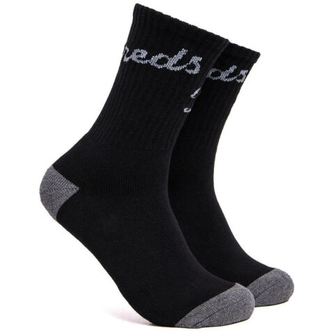 The Hundreds Slant Crew Socks Black
