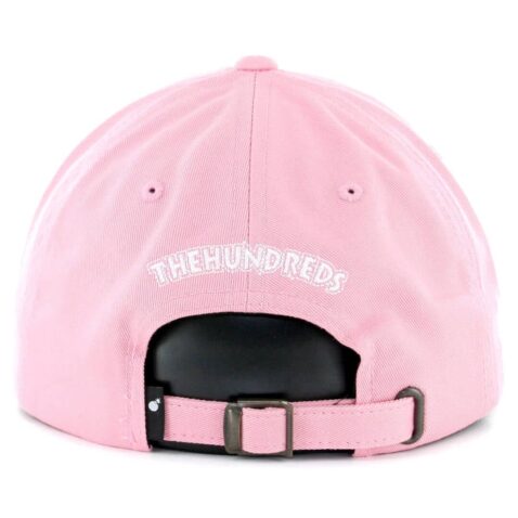 The Hundreds x Death Row Dad Strapback Hat Pink