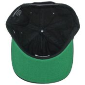 The Hundreds x Death Row Snapback Hat Black-Inside