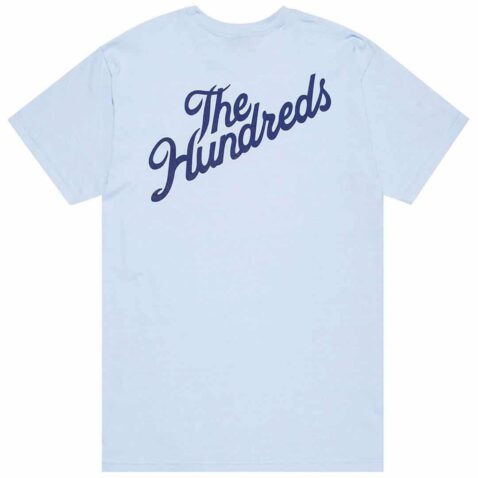 The Hundreds Slant Crest T-Shirt Powder Blue